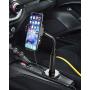 Wireless Car Charger, Squish 2-in-1 Universal Cell Phone Holder Cup Holder Phone Mount Car Air Vent Holder for iPhone, Samsung, Moto, Huawei, Nokia, LG, Smartphones (12.1 inches)