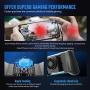 Mobile Game Controller + Active Cooling Fan Phone Radiator Grip, Compatible with iPhone/Android Phone, for PUBGG/Fortnitee/Call of Duty Mobile Games, Cooler Gaming Case Triggers L1R1 Buttons