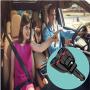 Cigarette Lighter Splitter QC 3.0, 2-Socket USB C Car Charger Adapter Type C Multi Power Outlet 12V/24V 80W DC with LED Voltmeter Switch Dual USB Port for iPhone GPS Dashcam iPad Android Samsung