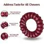 ATGETY 100% Safe & Durable Non-Toxic Dog Chew Toys for Aggressive Chewers - Indestructible Power Chew Toys for Medium/Large Dogs, Perfect Teething Playing Toys, Donut ATGETY 100% Safe & Durable Non-Toxic Dog Chew Toys for Aggressive Chewers - Indestructible Power Chew Toys for Medium/Large Dogs, Perfect Teething Playing Toys, Donut