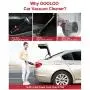 GOOLOO Car Vacuum Cleaner High Power 6500PA Strong Suction Handheld Portable Corded Small Vacuum DC 12V for Quick Car Cleaning