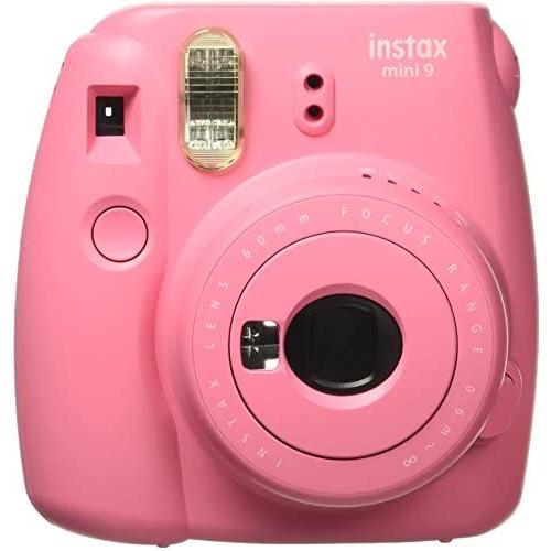 Fujifilm Instax Mini 9 Instant Camera, Flamingo Pink