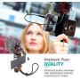 Movo Smartphone Video Rig with Shotgun Microphone, Grip Handle, Wrist Strap for iPhone 5, 5C, 5S, 6, 6S, 7, 8, X, XS, XS Max, 11, 11 Pro, Samsung Galaxy, Note and More