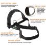 Nylon Dog Muzzle for Small,Medium,Large Dogs Prevent from Biting,Barking and Chewing,Adjustable Loop