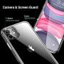 CASEKOO Crystal Clear Compatible with iPhone 11 Case, [Anti-Yellowing] Shockproof Protective Super Hybrid Phone Cases Slim Fit Lightweight Cover for iPhone 11 (6.1 inch) 2019 - Crystal Clear