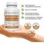 Cordyceps-M Peak Performance Supplement for Energy, Stamina & Endurance, 120 Caps Vegan Cordyceps-M Supplement for Immune Support, Non-GMO & Vegan, Verified Levels of Beta-Glucans, 60Day Supply