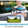Force1 U45WF Drones with Camera for Adults and Kids - VR Capable WiFi Drone, Remote Control FPV Drone with 720p HD Camera and 2 Drone Batteries