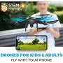 Force1 U45WF Drones with Camera for Adults and Kids - VR Capable WiFi Drone, Remote Control FPV Drone with 720p HD Camera and 2 Drone Batteries Force1 U45WF Drones with Camera for Adults and Kids - VR Capable WiFi Drone, Remote Control FPV Drone with 720p HD Camera and 2 Drone Batteries