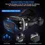 Pansonite Vr Headset with Remote Controller[New Version], 3D Glasses Virtual Reality Headset for VR Games & 3D Movies, Eye Care System for iPhone and Android Smartphones