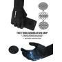 HONYAR (Upgraded) Winter Knit 360° Whole Palm Touchscreen Gloves for Men and Women with Anti-Slip Grip and Warm Soft Lining