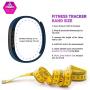 Kids Fitness Tracker Activity Tracker for Kids - Waterproof Smart Watch for Girls Boys Youth Digital Watch Alarm Pedometer Walking Hiking Sleep Step Counter Chart - 2 Bands Blue Back to School Gift