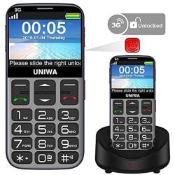 Mosthink Unlocked Cell Phones for Elderly, Unlocked Senior Cell Phone, Easy To Use SOS Basic Phone with Big Buttons and High Volume with Charging Dock