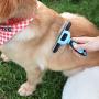 MIU COLOR Pet Deshedding Brush, Effectively Grooming Tool by Shedding Up to 95%, 5-Inch Length Comb for Short Hair and Long Hair Dogs Cats
