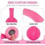 ONTA gorsun Foldable On Ear Audio Adjustable Lightweight Headphone for Kids Cellphones Smartphones iPhone Laptop Computer Mp3/4 Earphones (Pink) ONTA gorsun Foldable On Ear Audio Adjustable Lightweight Headphone for Kids Cellphones Smartphones iPhone Laptop Computer Mp3/4 Earphones (Pink)
