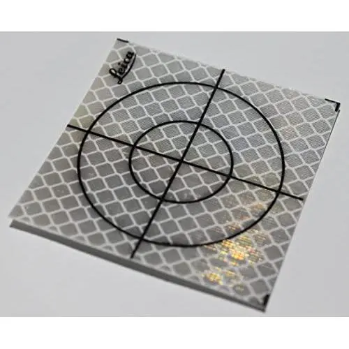 60X60mm Reflective Tape Survey Targets, 20-Pack 60X60mm Reflective Tape Survey Targets, 20-Pack