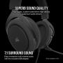 Corsair HS60 Pro – 7.1 Virtual Surround Sound PC Gaming Headset w/USB DAC - Discord Certified Headphones – Compatible with Xbox One, PS4, and Nintendo Switch – Carbon
