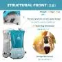 TRIWONDER Hydration Pack Backpack 5L Marathoner Running Race Hydration Vest TRIWONDER Hydration Pack Backpack 5L Marathoner Running Race Hydration Vest