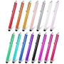 Briout Stylus Pen Set of 22 Pack for Universal Touch Screens Devices, Capacitive Stylus for iPad, iPhone, Samsung, Kindle, Tablet (13 Multicolor)