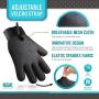 K&K Pet Grooming Glove Gift Set. Premium Deshedding glove for easy, mess-free grooming of Dogs, Cats, Rabbits and Horses with Long/Short/Curly fur. 1 Pair Gentle,Pet Hair Remover Mitt & Storage Bag