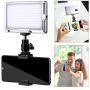 K&F Concept LED Video Light CRI 96 Color 3000K-6500K Brightness Dimmable for Vlog Fill Lighting Livestream YouTube Video Shooting