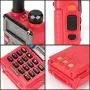 BaoFeng UV-5R Plus Qualette Two way Radio (Flame Red)