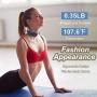 Neck Massager with Heated, Portable Cordless Electric Neck Massage Equipment, 3 Modes and 15 Speeds Smart Deep Tissue Trigger Point Massage, for Office, Home,Travel, Gift for Women Men