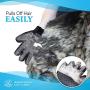 Pet Grooming Glove Dog Brush & Cat Brush for Pets (Single, Right-Handed Glove) – Easy, Machine Washable Deshedding Gloves for Dogs & Cats Hair Removal – Dog & Cat Grooming Must-Have (One Size Fits All)