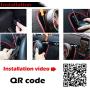 Miniclue Behind Tachometer Bolt-On Smartphone Cell Phone Cup Mount GPS Holder with Cradle Rotatable Clip for Mini Cooper F54 F55 F56 F57 F60，1pack