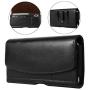 Extra Large Cell Phone Belt Clip Holster Case PU Leather Pouch Holder for Samsung Galaxy S20 Ultra A20S A70 A71 Note 10 Plus Note 9 8, Xperia 10 Plus XA1 Ultra, ZTE Blade Z Max, Coolpad Legacy -XL