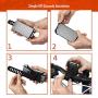 Agoz Phone Bike Mount Holder, Bicycle Motorcycle Stroller Handlebar Compatible Apple iPhone 11, 11 Pro, 11 Pro MAX, XS XR X, iPhone 8 Plus, iPhone 8, iPhone 7 Plus, iPhone 7, 6S Plus, 6S, 6, 5S, 5,SE