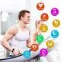 Kirlor Fitness Tracker, Colorful Screen Smart Bracelet with Heart Rate Blood Pressure Monitor,Smart Watch Pedometer Activity Tracker Bluetooth for Android & iOS Kirlor Fitness Tracker, Colorful Screen Smart Bracelet with Heart Rate Blood Pressure Monitor,Smart Watch Pedometer Activity Tracker Bluetooth for Android & iOS