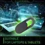 Webcam Cover. Laptop Camera Cover Slide. Privacy Protector for Laptop, Tablet, iPаd, MаcBook, iPhоnе 8/7/6 Plus, iMас, Smartphone, Protection from Dust and Dirt. [8 pcs]