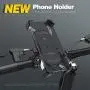 Bicycle & Motorcycle Phone Mount, Aluminum Alloy Bike Phone Holder with 360° Rotation for iPhone 11 Pro Max X XR Xs 7s 8 Plus, Samsung S20 S7/S6/Note10/9/8/4 GPS Bicycle & Motorcycle Phone Mount, Aluminum Alloy Bike Phone Holder with 360° Rotation for iPhone 11 Pro Max X XR Xs 7s 8 Plus, Samsung S20 S7/S6/Note10/9/8/4 GPS