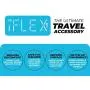 iFLEX Cell Phone Stand and Tablet Stand for Air Travel, Work and Home – This Flexible Phone Holder is The Perfect iPhone Stand and Holds Any Mobile Device – Non-Slip Grip, Strong and Durable