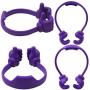 Honsky Thumbs-up Cell Phone Stand Holder, Tablet Stand Cradle for Desk Desktop Smartphone Cellphone Mobile Phone Tablets – Universal Adjustable Flexible, Purple