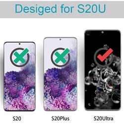 [ 3 Pack ]Screen Protector for Samsung Galaxy S20 Ultra Camera Lens Protector Tempered Glass, Camera Protector for Galaxy S20 Ultra 6.9inch