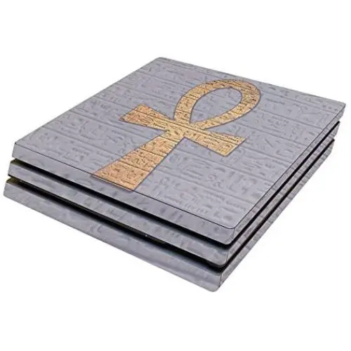 MightySkins Skin Compatible with Sony PS4 Pro Console - Ankh | Protective, Durable, and Unique Vinyl Decal wrap Cover | Easy to Apply, Remove, and Change Styles | Made in The USA MightySkins Skin Compatible with Sony PS4 Pro Console - Ankh | Protective, Durable, and Unique Vinyl Decal wrap Cover | Easy to Apply, Remove, and Change Styles | Made in The USA