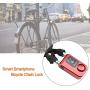 Bluetooth Chain Lock, Smart Waterproof Anti-theft Bicycle Chain Lock with App Control IOS/Android for Bike Motorcycle and Gate