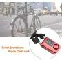 Bluetooth Chain Lock, Smart Waterproof Anti-theft Bicycle Chain Lock with App Control IOS/Android for Bike Motorcycle and Gate Bluetooth Chain Lock, Smart Waterproof Anti-theft Bicycle Chain Lock with App Control IOS/Android for Bike Motorcycle and Gate