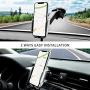 8M Wireless Car Charger Mount Auto Clamping I Bonus QC 3.0 Fast Car Charger Head I Qi Wireless Charger Car Mount Fast Charging Car Charger 15W I Wireless Phone Charger for Car