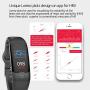Aupalla Activity Tracker, Health Watch Measure Oxygen Saturation SpO2 Heart Rate HRV Sleep Tracker Steps Calories Burned for iOS Android Smart Phone (Black)
