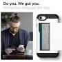 Spigen Slim Armor CS Designed for Apple iPhone SE 2020 Case/Designed for iPhone 8 Case (2017) / Designed for iPhone 7 Case (2016) - Jet White Spigen Slim Armor CS Designed for Apple iPhone SE 2020 Case/Designed for iPhone 8 Case (2017) / Designed for iPhone 7 Case (2016) - Jet White