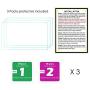 Screen Protector Compatible with Sony Alpha a7RIII a7RIV A7R3 A9 A7RII A7SII A77II RX100 Camera, QIBOX Tempered Glass Screen Guard Full Coverage Edge to Edge[3 Pack]