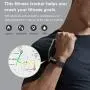 MorePro Fitness Tracker HRV,HD Color Screen Activity Tracker with Heart Rate Blood Pressure,Waterproof Health Watch,Sleep Monitor Pedometer Step Counter for Men Women Android iOS