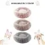 Joyreap Round Plush Dog Bed, Velvet Donut Pet Bed, Faux Fur Fluffy Cat Bed Cuddler Cushion for All Season - Washable, Non-Slip Waterproof Bottom (55cm /22 inches) Joyreap Round Plush Dog Bed, Velvet Donut Pet Bed, Faux Fur Fluffy Cat Bed Cuddler Cushion for All Season - Washable, Non-Slip Waterproof Bottom (55cm /22 inches)