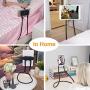 B-Land Cell Phone Holder, Tablet Holder iPad Stand Universal Phone Stand, Lazy Bracket, DIY Free Rotating Gooseneck Mounts with Multiple Function