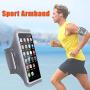 Waterproof Armband for Cell Phone Running iPhone 11 Pro Max Xs Xr X 8 7 6 Plus/Samsung Galaxy,Runner Armband Phone Holder for Workout/Sports/Exercise/Fitness/Jogging/Gym Arm Case Fingerprint Touch ID