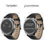 Supershieldz (3 Pack) for Samsung Galaxy Watch (46mm) Tempered Glass Screen Protector, (Full Screen Coverage) Anti Scratch, Bubble Free