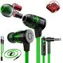 Plextone Chat Gaming Earphone with Gaming Tuner Gadget & Extension Cord for Cell Phone iOS Android Computer Laptop (G25 Green) Plextone Chat Gaming Earphone with Gaming Tuner Gadget & Extension Cord for Cell Phone iOS Android Computer Laptop (G25 Green)