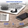 Wireless Bluetooth Earbuds 5.0 with Charging Case and Mic for iPhone Android Cell Phones Headset IPX5 Waterproof Earphones in Ear TWS Deep Bass Stereo Headphones for Sports-Black